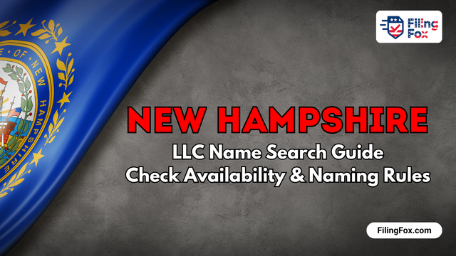 New Hampshire LLC Name Search Guide: Check Availability & Naming Rules