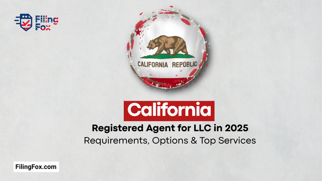 California Registered Agent for LLC in 2025: Requirements, Options & Top Services