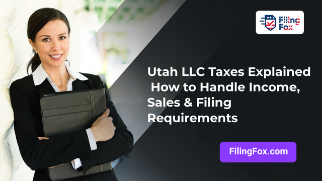 Utah LLC Taxes Explained: How to Handle Income, Sales & Filing Requirements