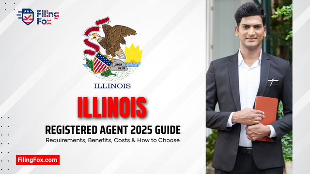 Illinois Registered Agent 2025 Guide: Requirements, Benefits, Costs & How to Choose