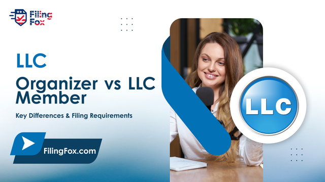 LLC Organizer vs LLC Member: Key Differences & Filing Requirements
