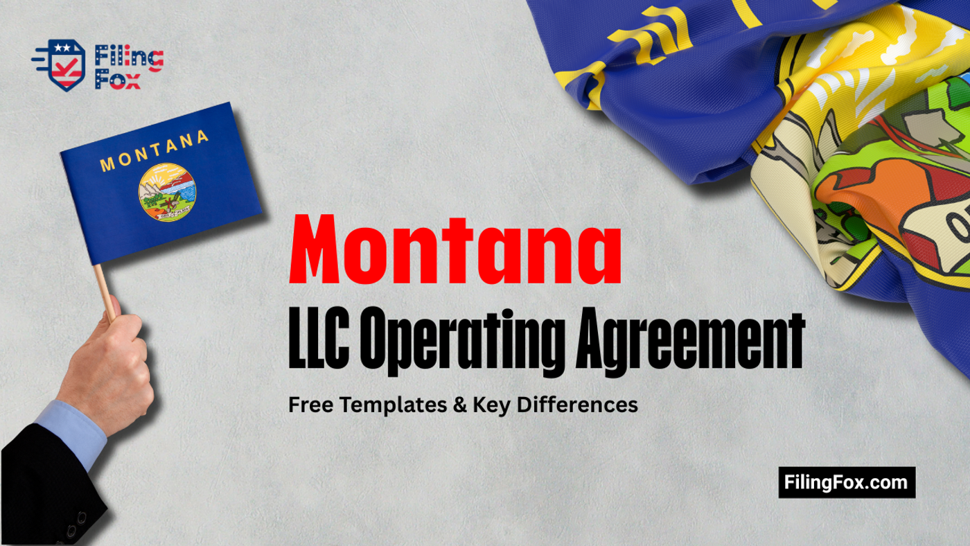Montana LLC Operating Agreement: Free Templates & Key Differences