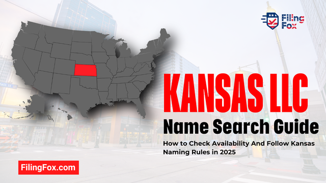 Kansas LLC Name Search Guide: How to Check Availability & Follow Kansas Naming Rules in 2025