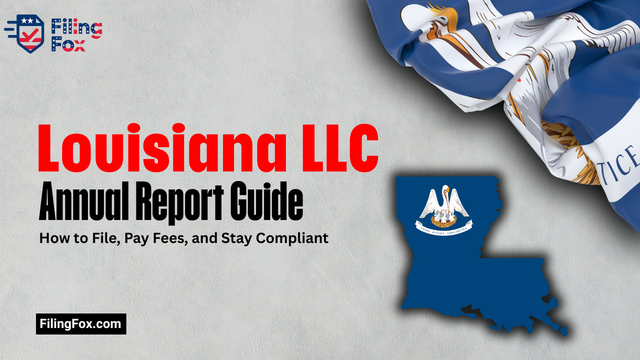 Louisiana LLC Annual Report Guide: How to File, Pay Fees, and Stay Compliant
