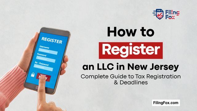 How to Register an LLC in New Jersey: Complete Guide to Tax Registration & Deadlines