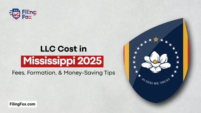 LLC Cost in Mississippi 2025: Fees, Formation, & Money-Saving Tips
