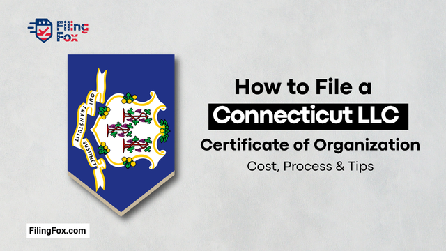 How to File a Connecticut LLC Certificate of Organization: Cost, Process & Tips