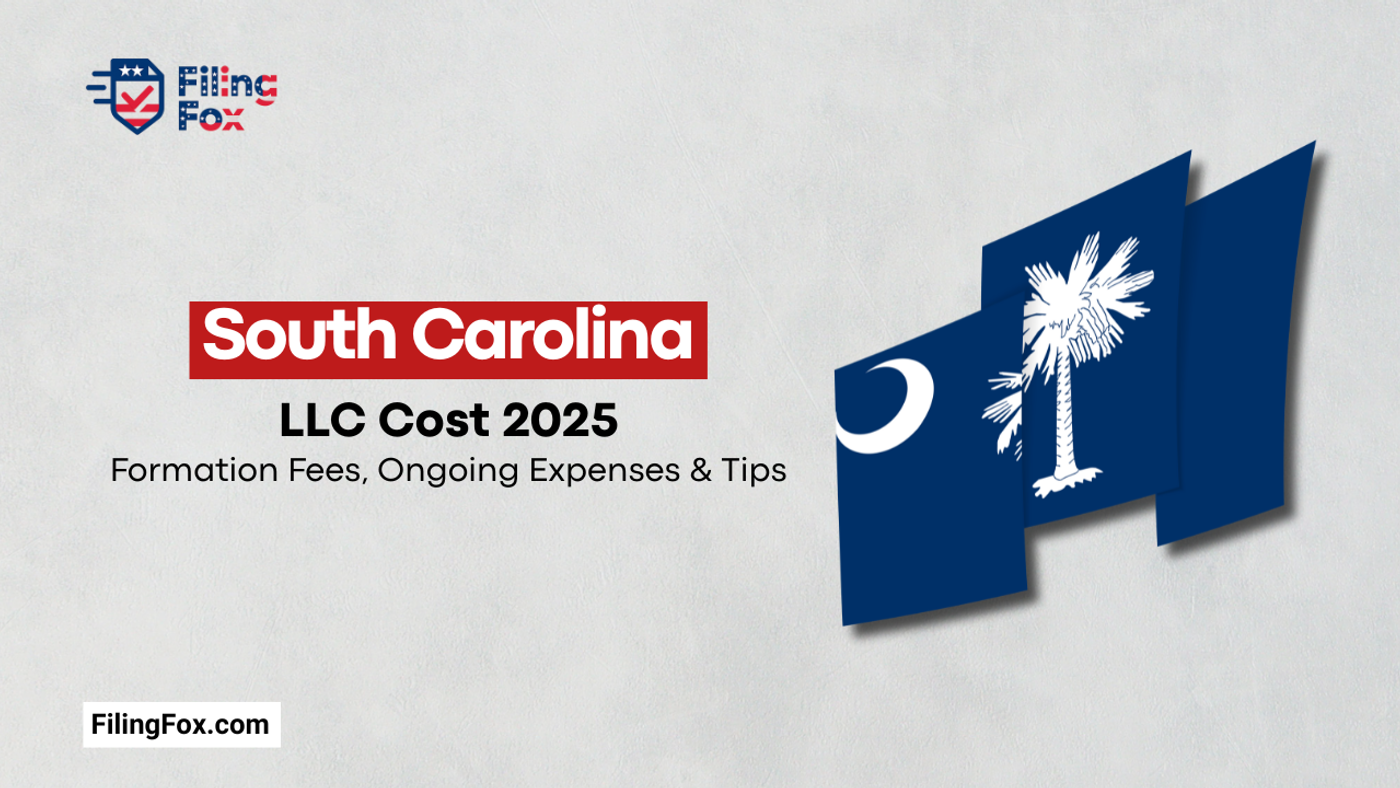 South Carolina LLC Cost 2025: Formation Fees, Ongoing Expenses & Tips