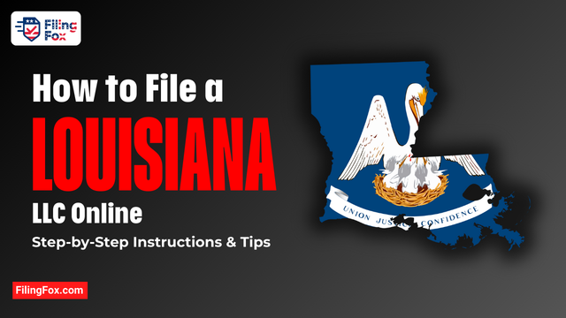 How to File a Louisiana LLC Online: Step-by-Step Instructions & Tips