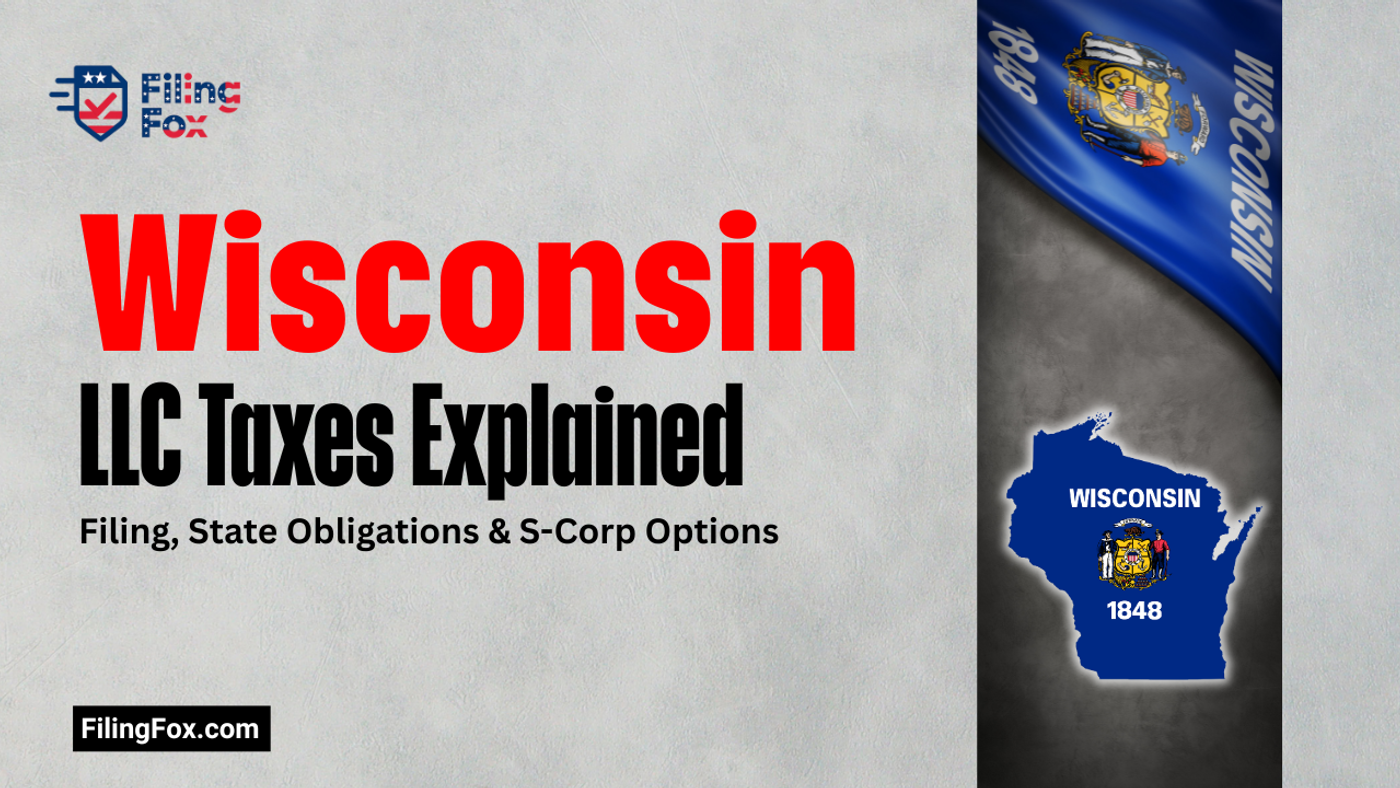 Wisconsin LLC Taxes Explained: Filing, State Obligations & S-Corp Options