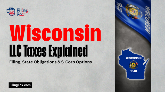 Wisconsin LLC Taxes Explained: Filing, State Obligations & S-Corp Options