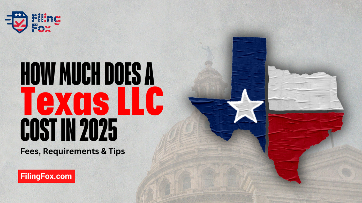 How Much Does a Texas LLC Cost in 2025? Fees, Requirements & Tips