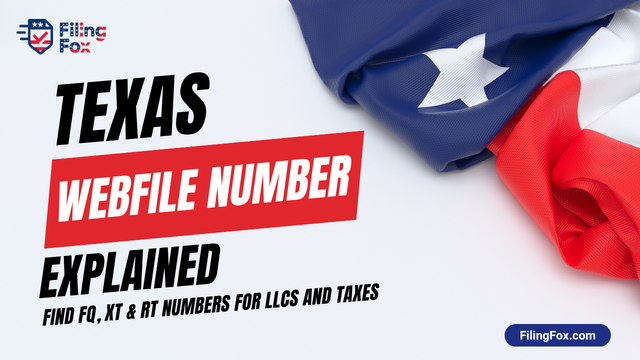 Texas WebFile Number Explained: Find FQ, XT & RT Numbers for LLCs and Taxes
