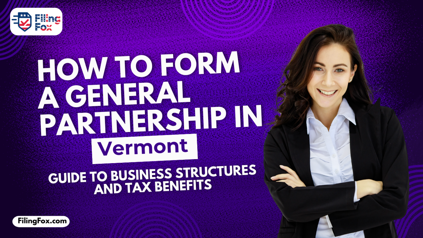 How to Form a General Partnership in Vermont: Guide to Business Structures and Tax Benefits