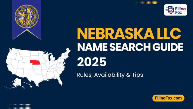 Nebraska LLC Name Search Guide 2025: Rules, Availability & Tips