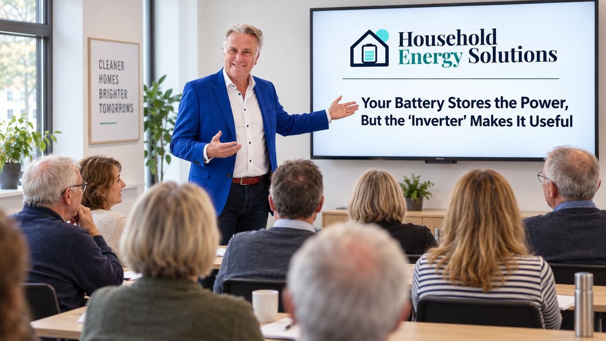 Your Battery Stores the Power, But the "Inverter" Makes It Useful