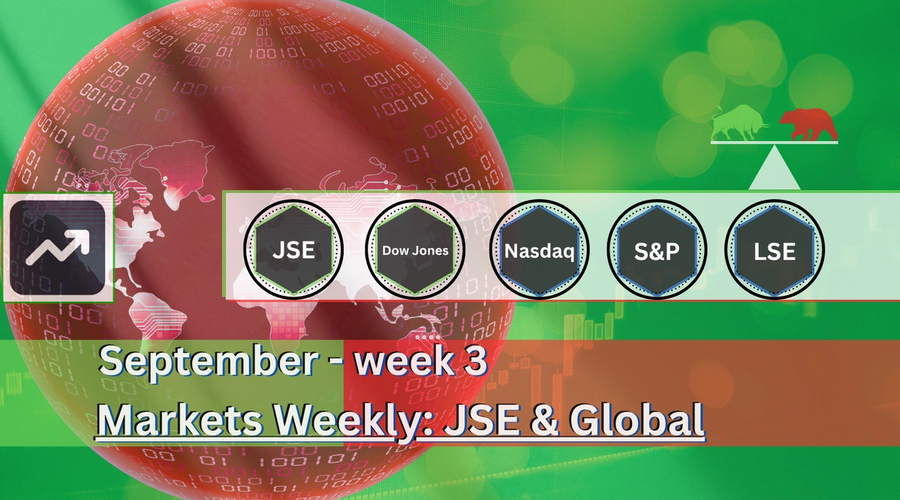 JSE & Global Markets for the third week of September 2026