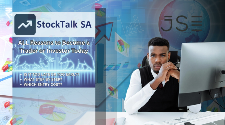 How to become a trader or JSE investor today