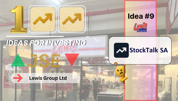 100 of ideas for investing. Idea #9. Lewis Group ltd.