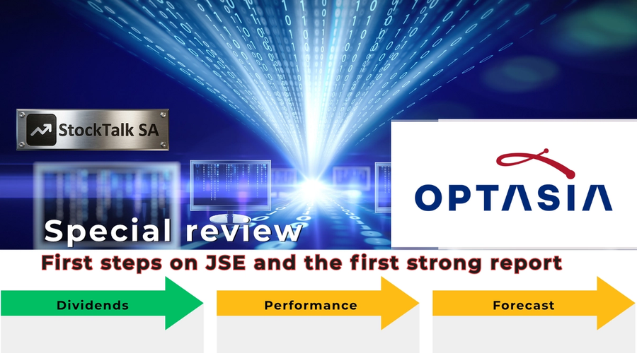 Optasia Limited: first steps on the JSE and first report