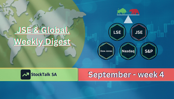 JSE & Global Weekly Digest. September 2026. Week 4