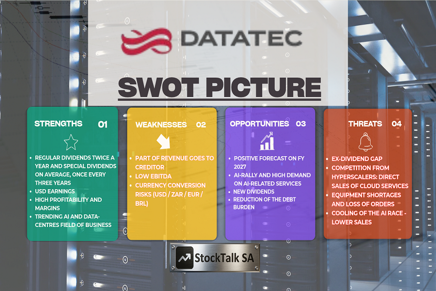 SWOT-analysis of investments in Datatec