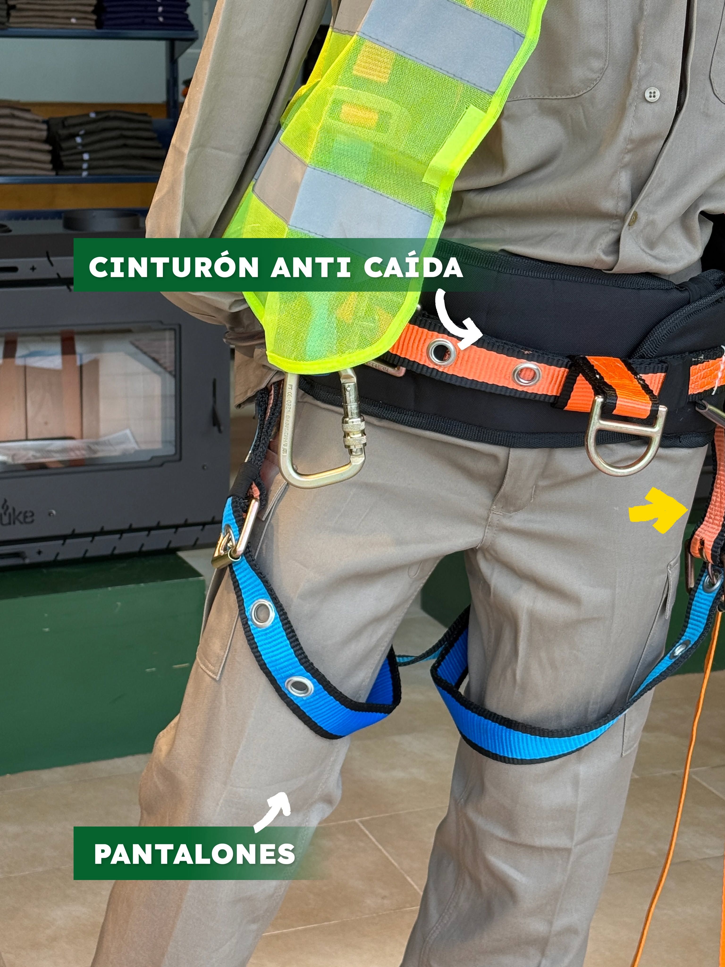 Cinturón anticaída