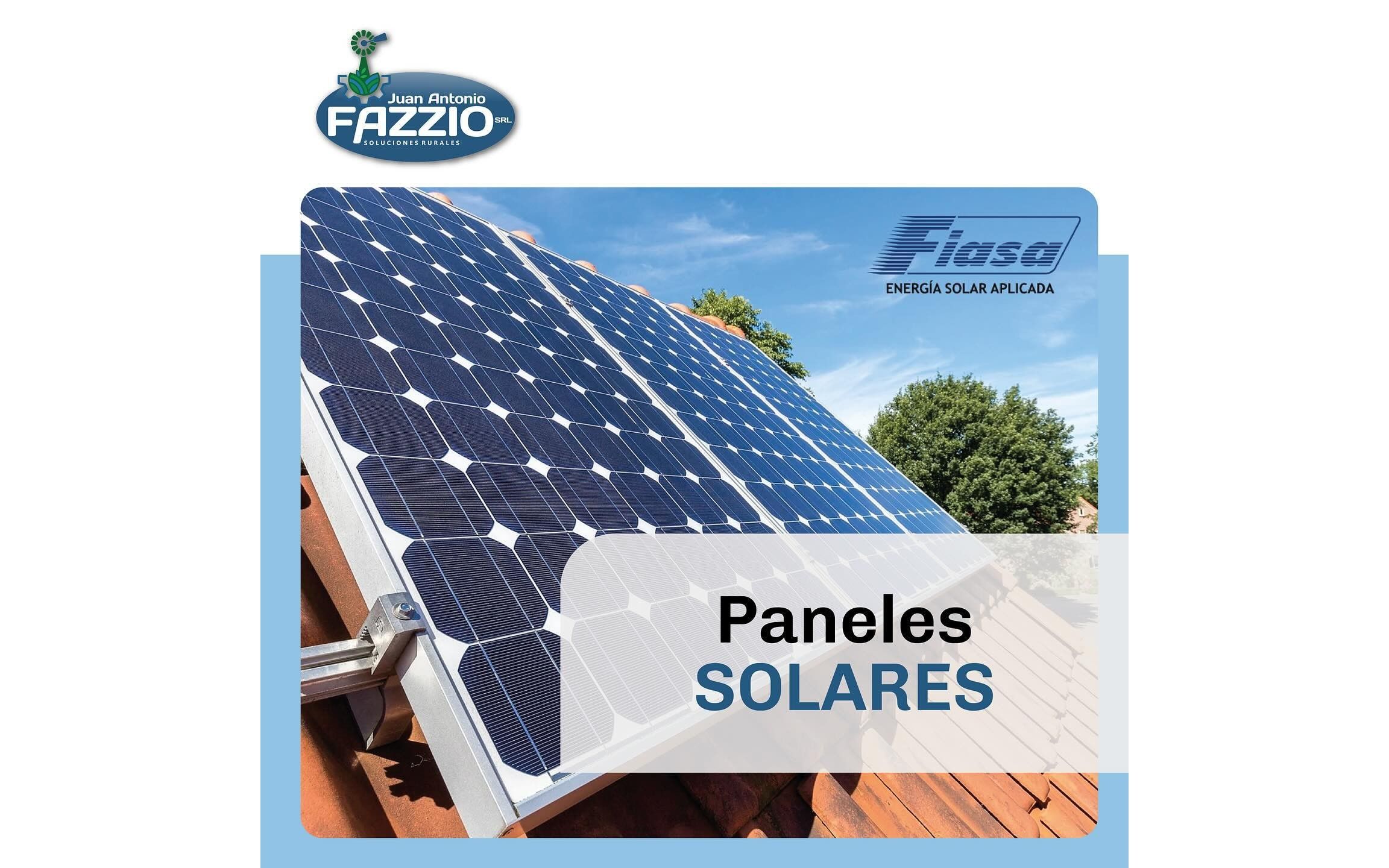 Paneles solares