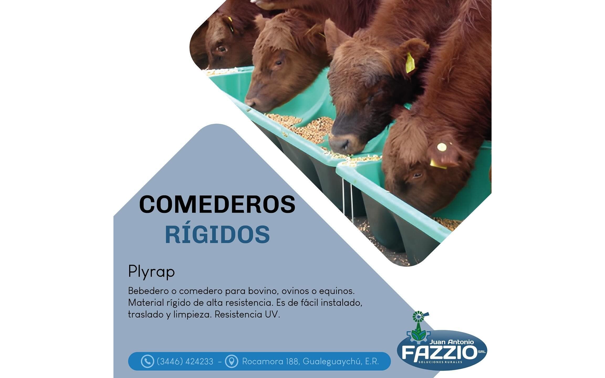 Comederos rígidos