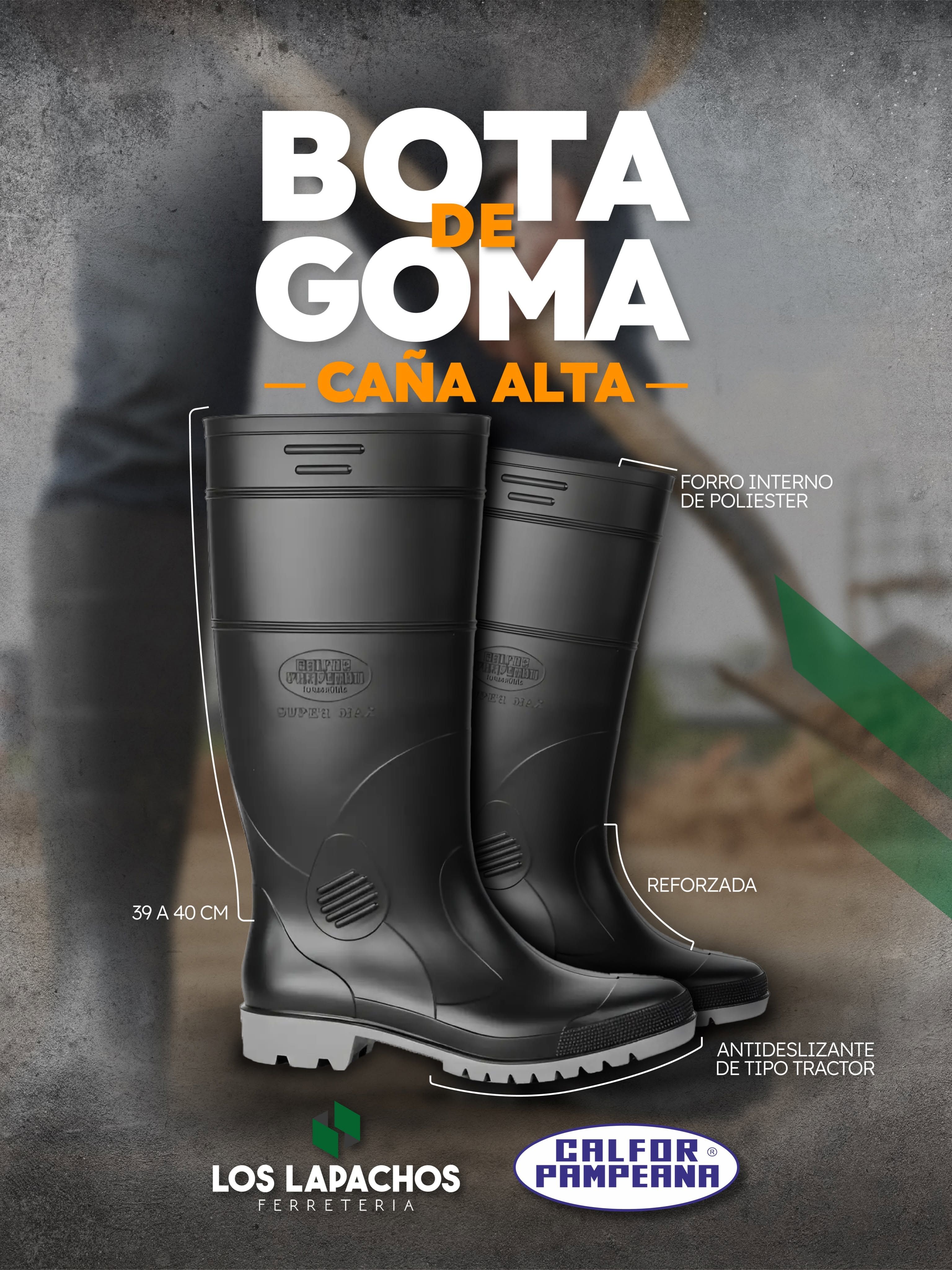 Bota de goma