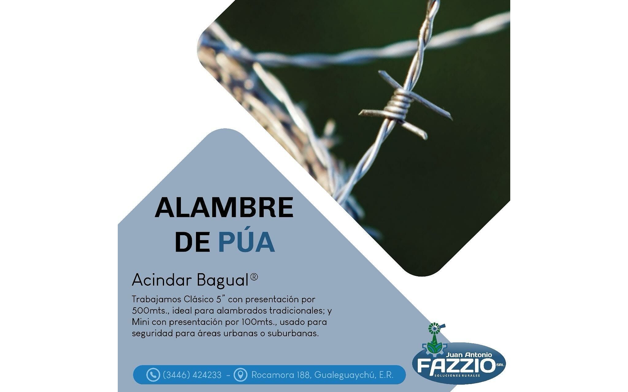 Alambre de púa
