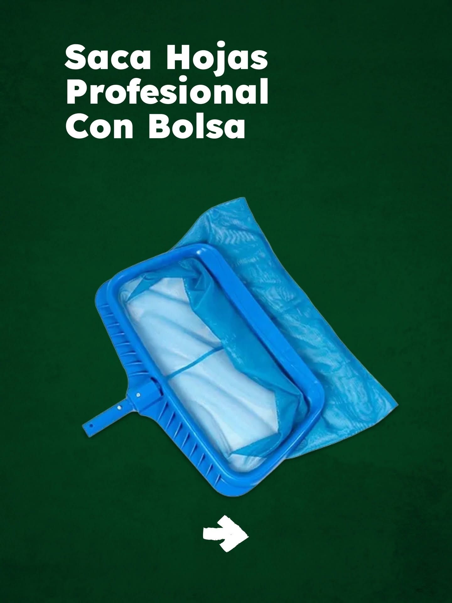 Sacahojas para pileta