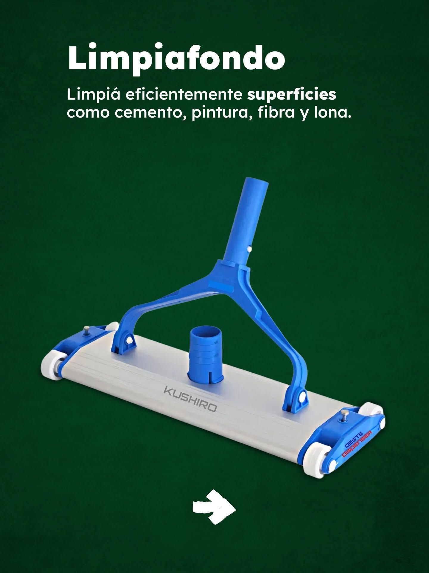 Limpiafondo para pileta