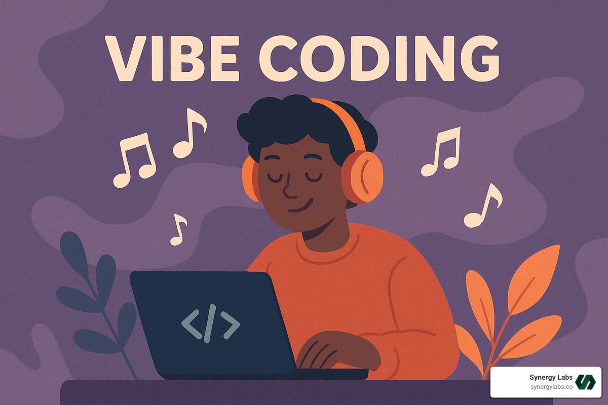 startup team demonstrating an AI-built MVP application - Vibe Coding