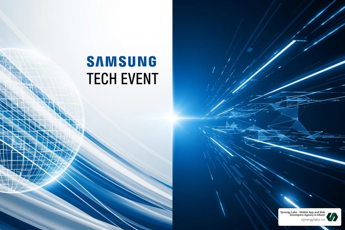 Official Samsung "Worlds Wide Open" event invitation - Samsung names the date: Project Moohan is coming for the Apple Vision Pro.