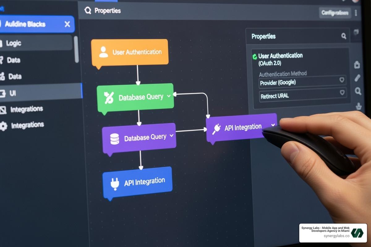 visual drag-and-drop editor - Best No-Code Platforms for Startups That Want to Scale Fast