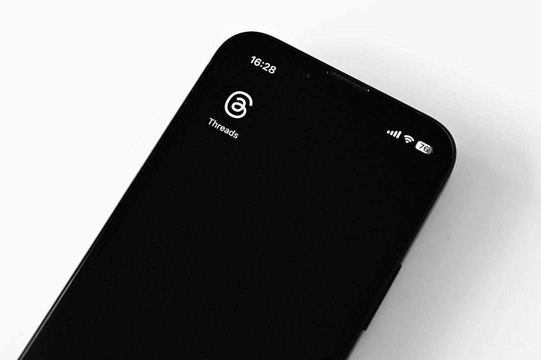 Smartphone screen showing remote lock message Smartphone screen showing remote lock message