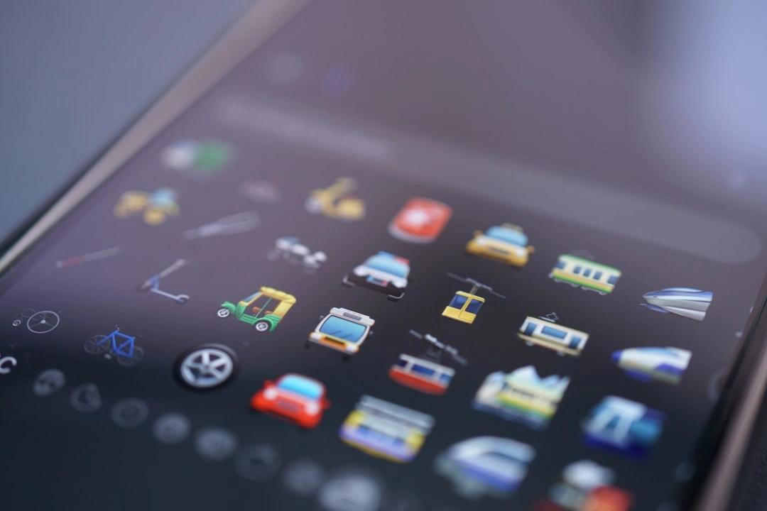Variety of apps on an Android device - android mobile app development company miami
