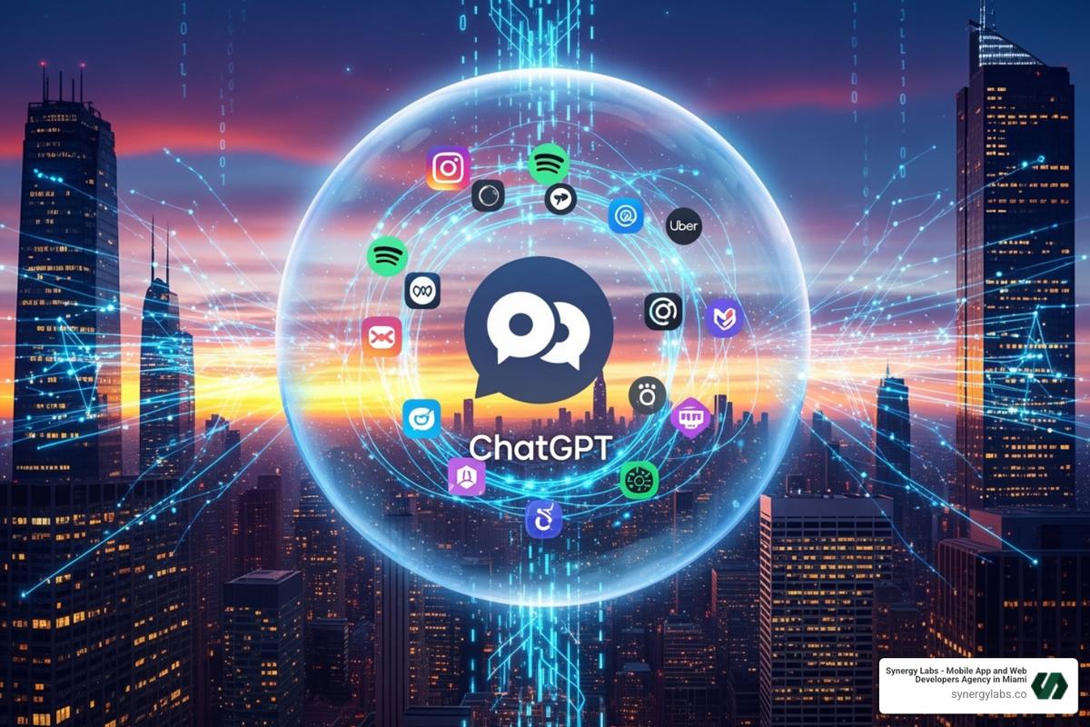 an app creating a design inside a ChatGPT conversation - Building with Apps SDK: How OpenAI Is Opening ChatGPT to All Developers