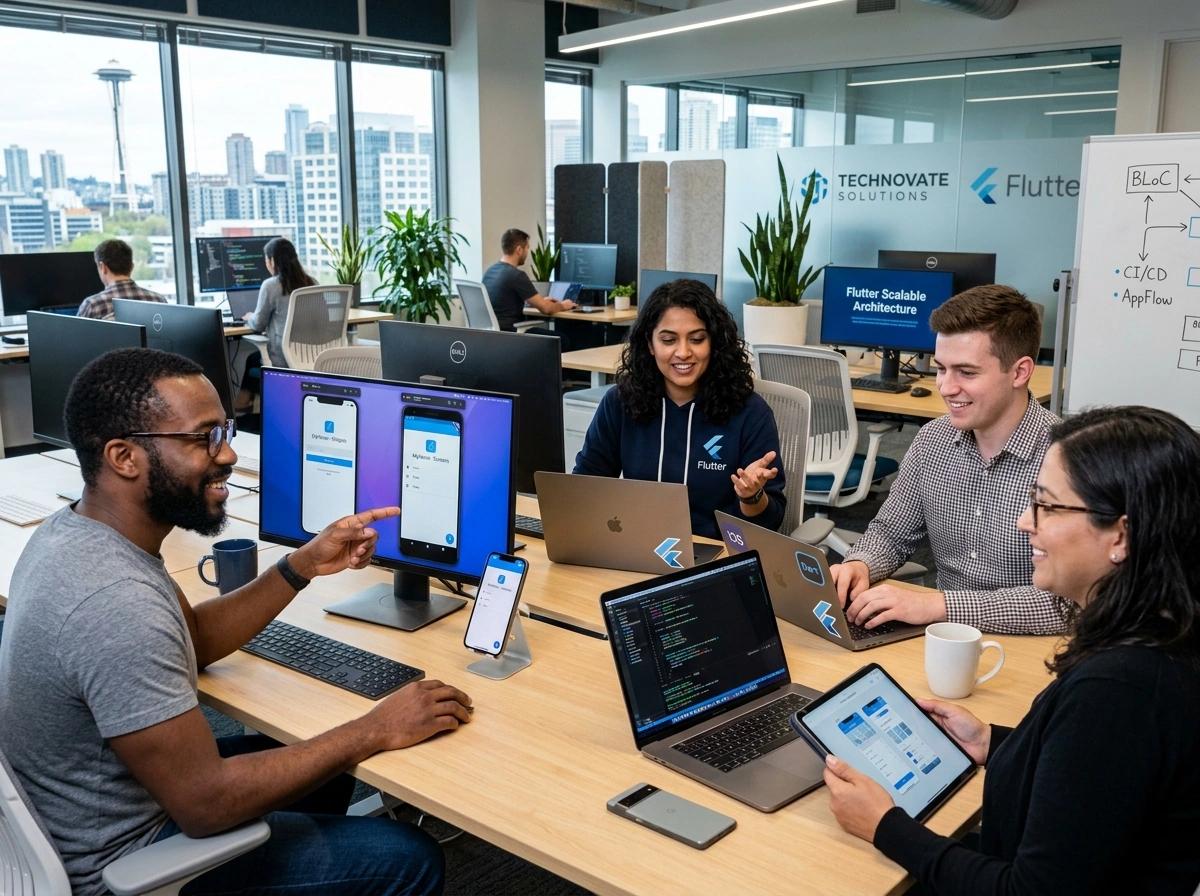 Which is the best flutter development company for building a scalable, cross-platform application?