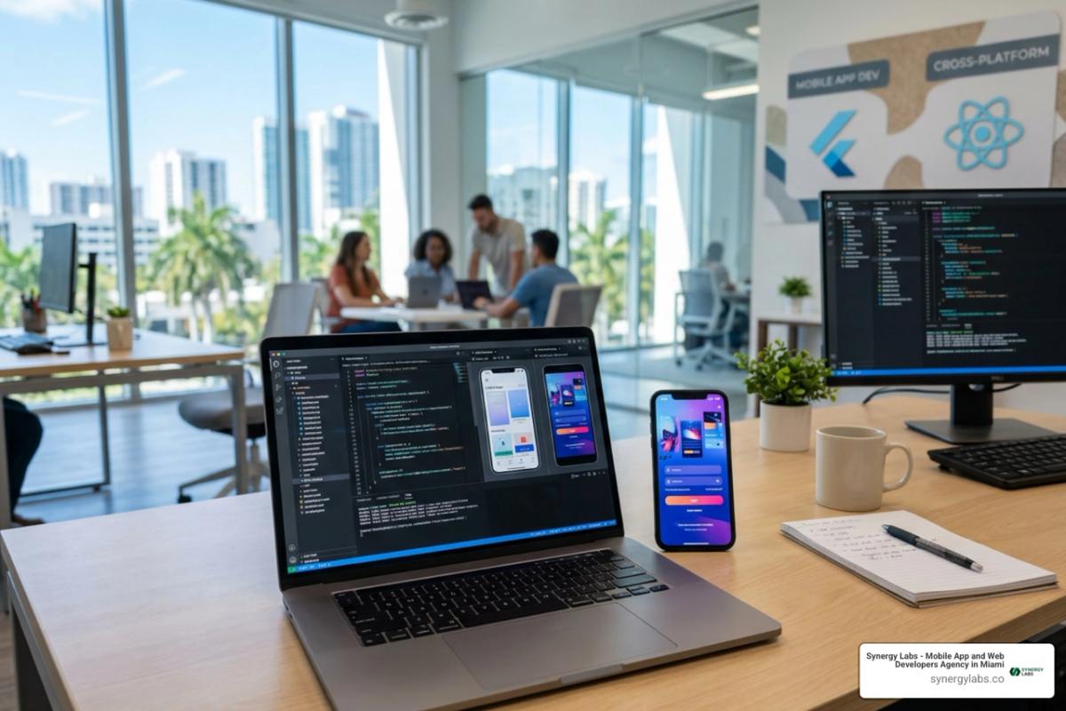 Modern cross-platform mobile frameworks ecosystem