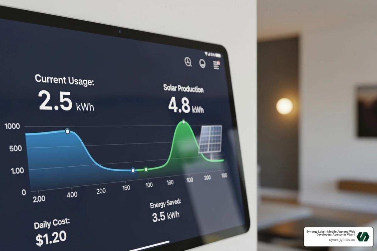 Smart home energy monitoring - green energy home solutions