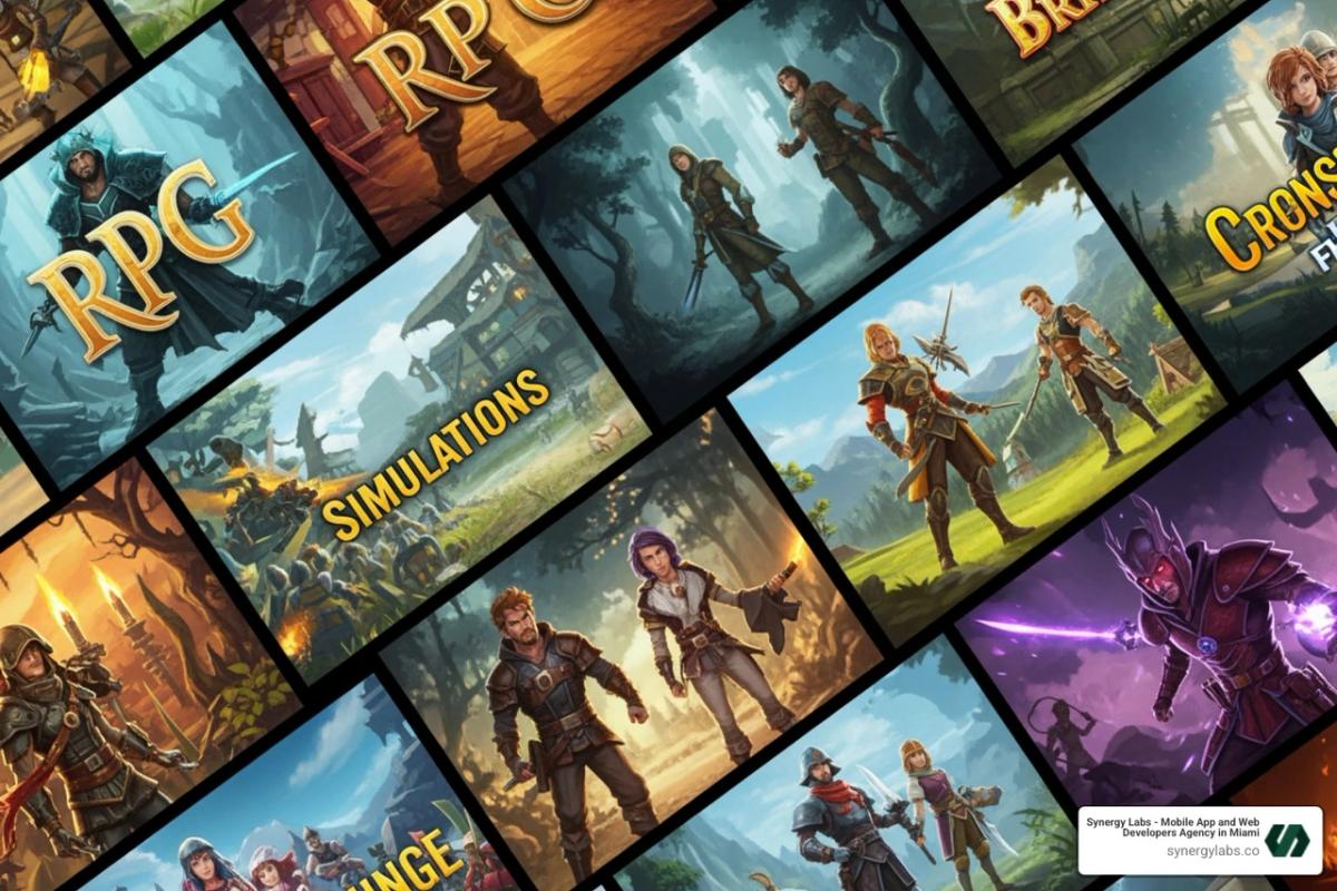 collage of top paid games - best google play paid games