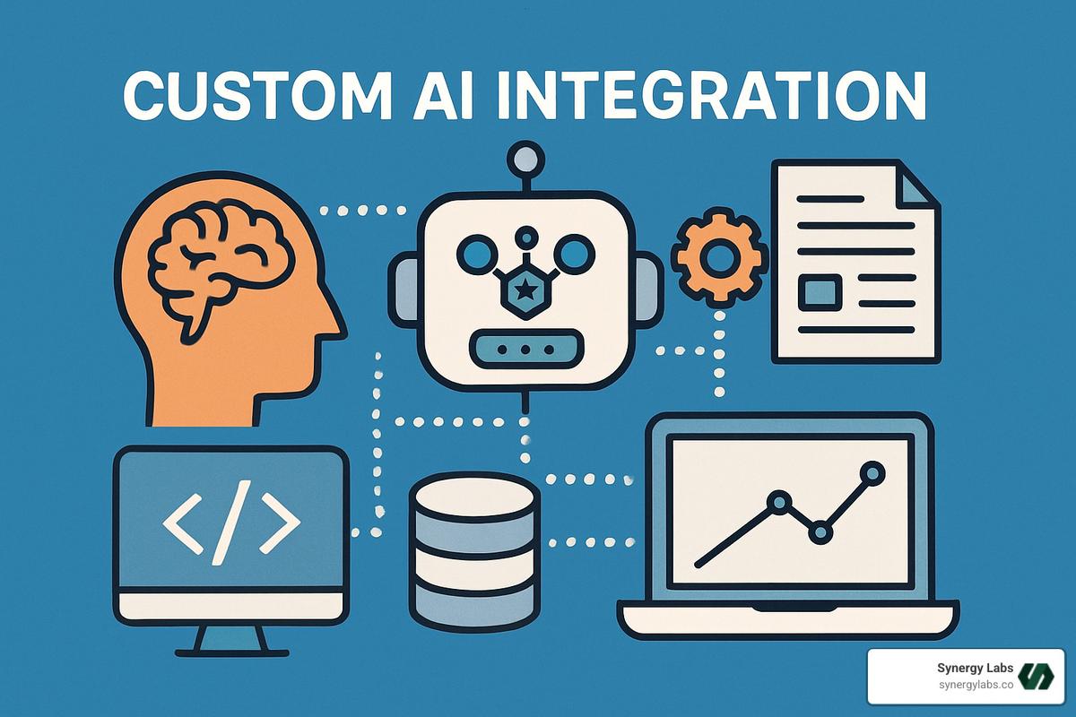 AI monitoring and governance dashboard - custom ai integration