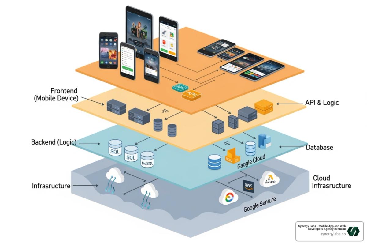 mobile app architecture layers