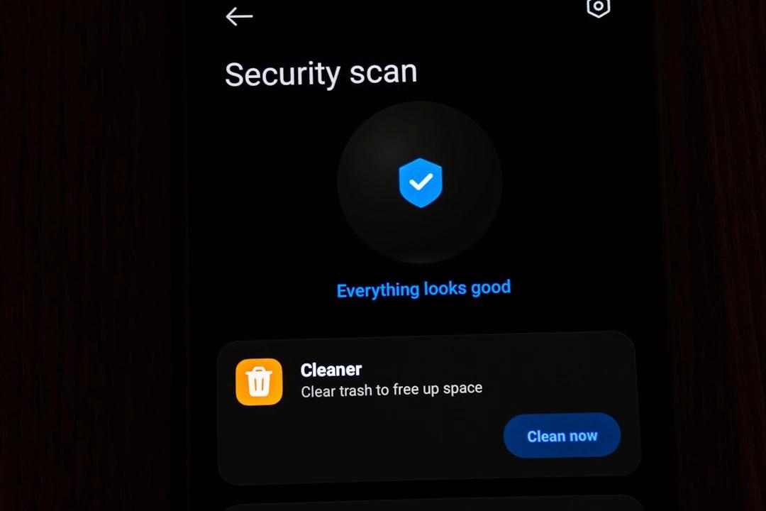 Android phone security scan