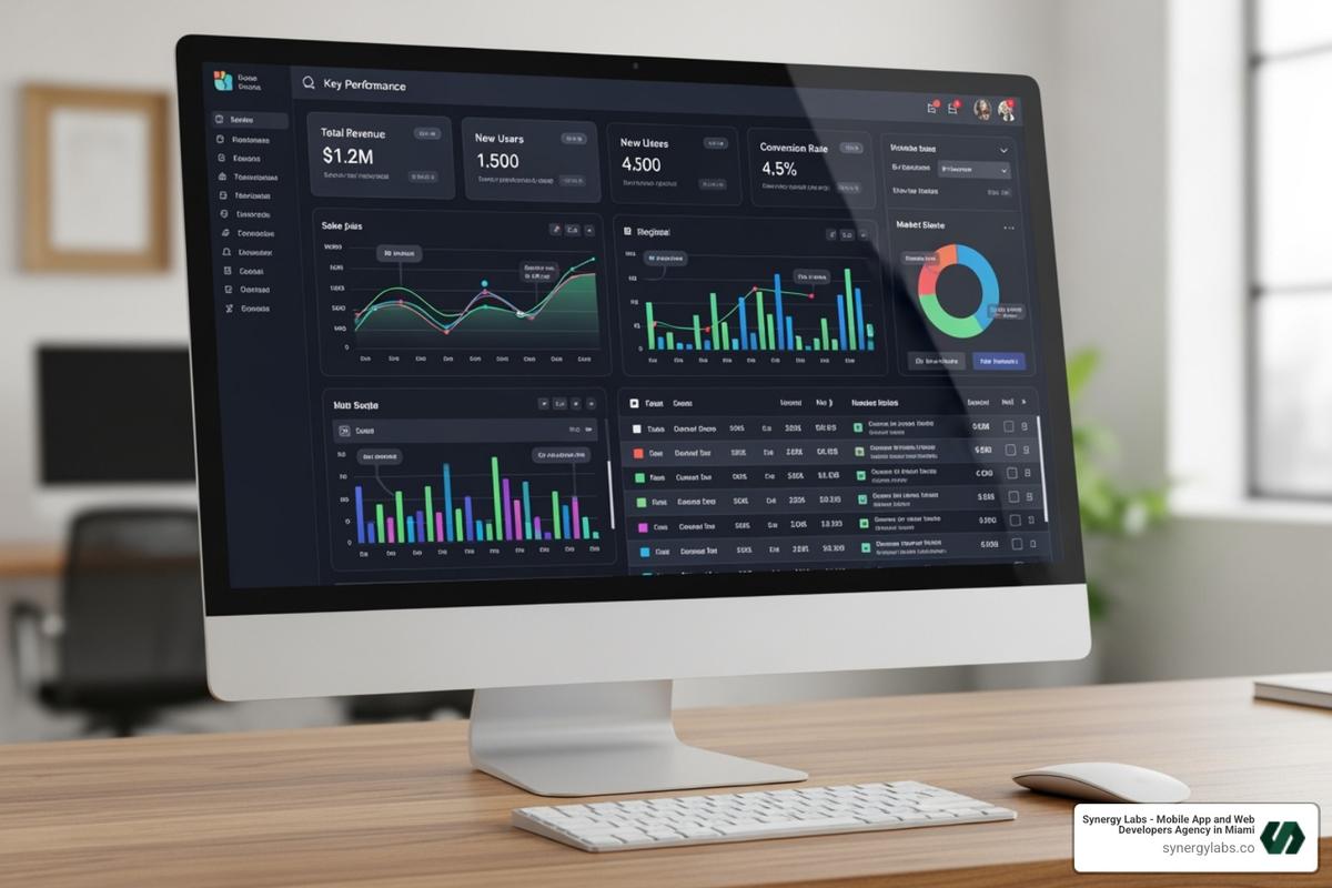 complex application dashboard - Best No-Code Platforms for Startups That Want to Scale Fast