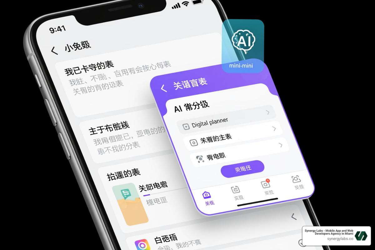 AI-powered mini-app (like a planner) inside a larger app - Apple's Mini Apps Partner Program: The Quiet Superapp Play That Could Reshape the App Store