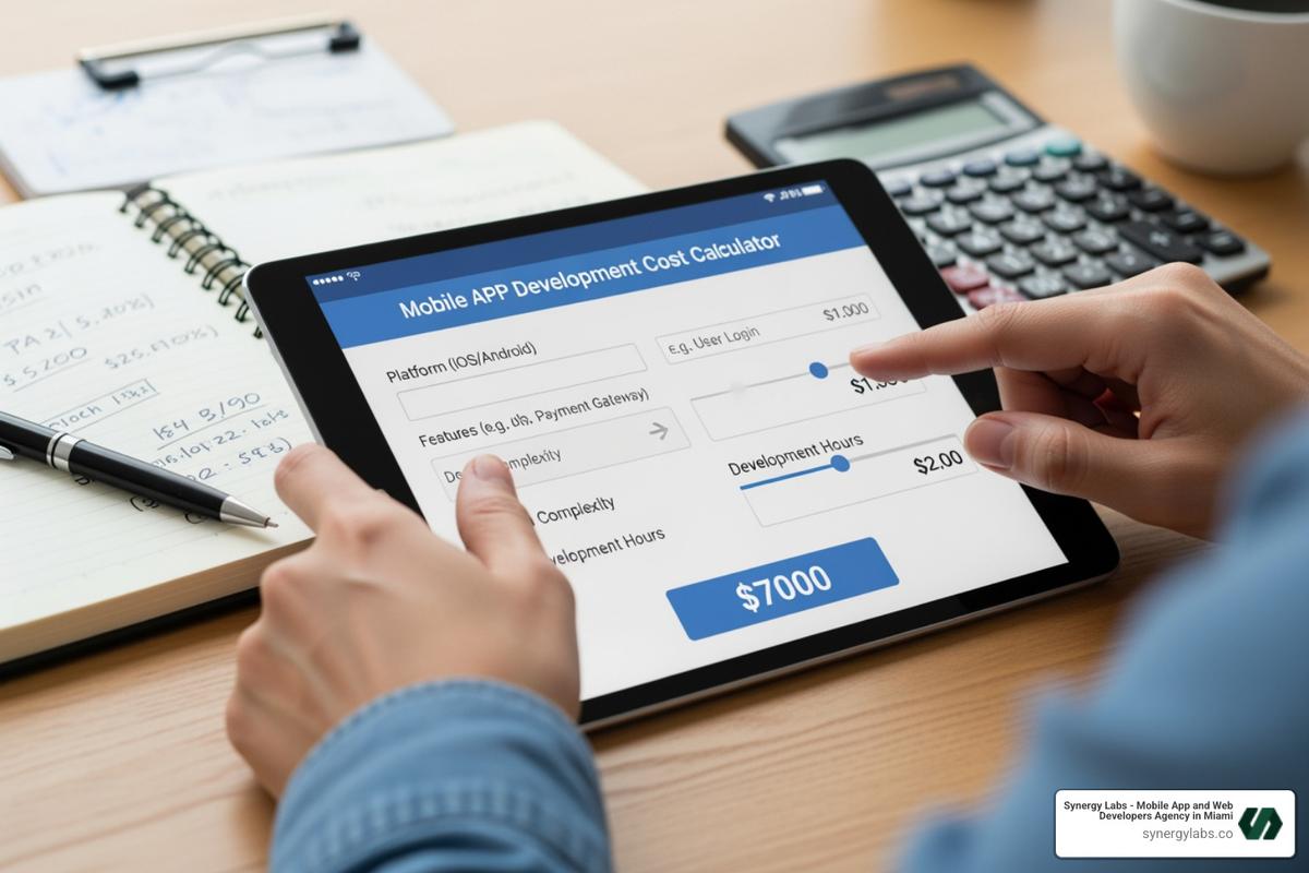 mobile app development cost calculator - From Budgeting to Launch: How to Use a Mobile App Development Cost Calculator