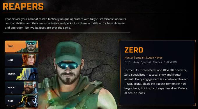 Reaper Actual character gameplay powered by Sequence